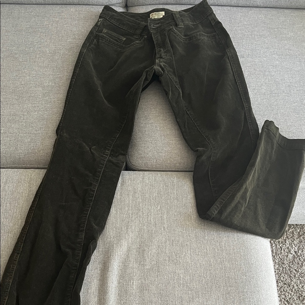 Royal Robbins Olive Corduroy Trousers